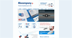Desktop Screenshot of biocompany.com.br